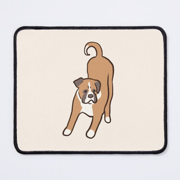 Item preview, boxer dog art designed and sold by Mayarart.