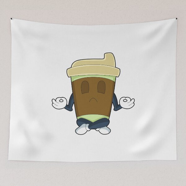 Item preview, Yoga Meditation Coffee to go designed and sold by Snabdesign84.