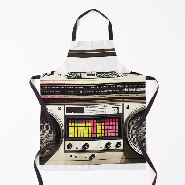 Item preview, 80s Retro Boombox 1 designed and sold by Synthwave Poem.