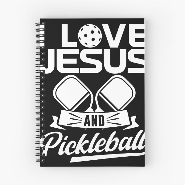 Item preview, I Love Jesus and Pickleball Player designed and sold by BlueBerry-Pengu.