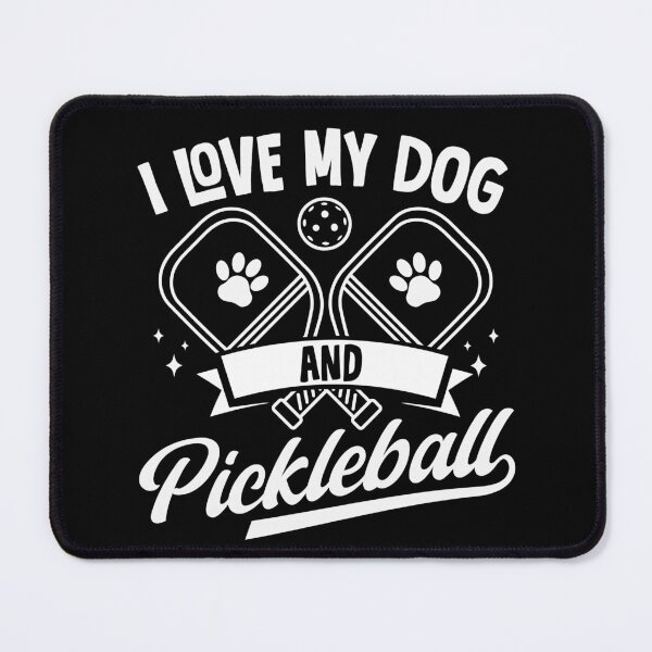 Item preview, I Love My Dog and Pickleball Player designed and sold by BlueBerry-Pengu.
