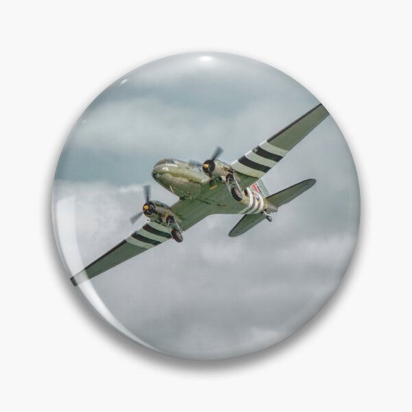 Item preview, Douglas C-47 DC-3 World War II Military Transport D-Day designed and sold by Drew McAvoy.