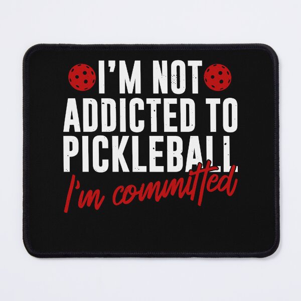 Item preview, I'm Committed to Pickleball Funny Pickleball Player designed and sold by BlueBerry-Pengu.