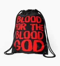 Blut für den Blutgott Rucksackbeutel