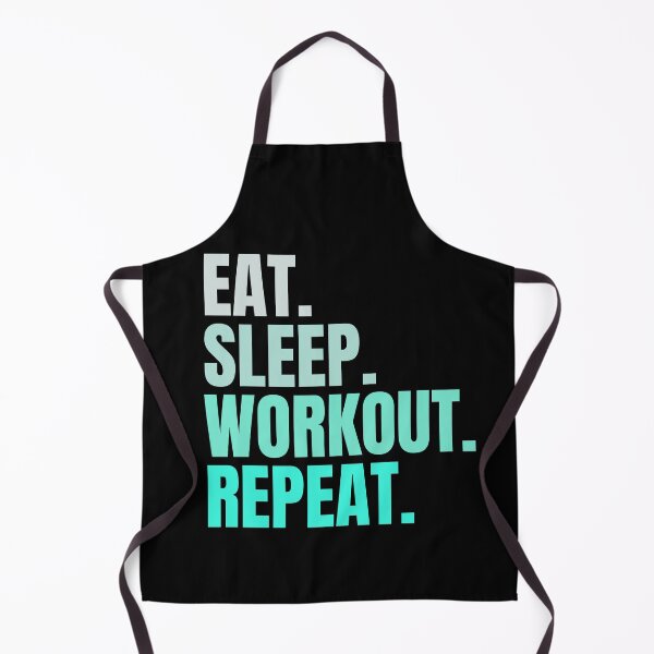 Item preview, Eat Sleep Workout Repeat designed and sold by Creativedsigna.