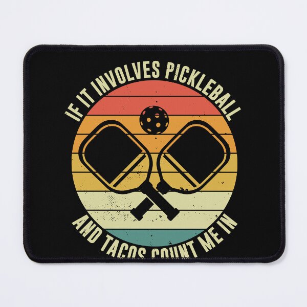 Item preview, Pickleball and Tacos Funny Pickleball Player designed and sold by BlueBerry-Pengu.