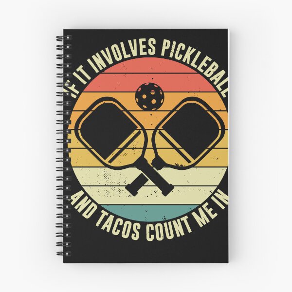 Item preview, Pickleball and Tacos Funny Pickleball Player designed and sold by BlueBerry-Pengu.