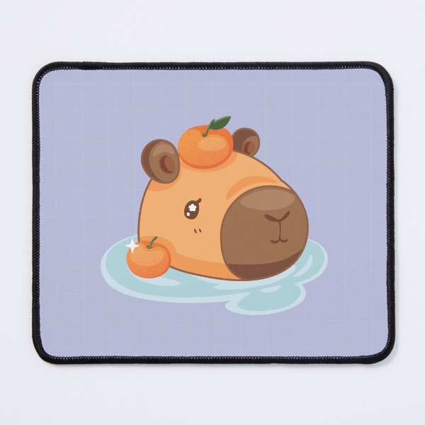Item preview, Capybara Tangerine designed and sold by Digialexa.