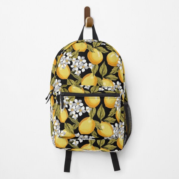 Item preview, Lemons Pattern On Black designed and sold by Ayesha Saleem.