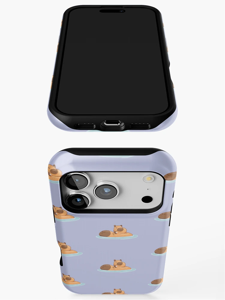 Thumbnail 3 of 4, iPhone Case, Capybara Ride designed and sold by Digialexa.