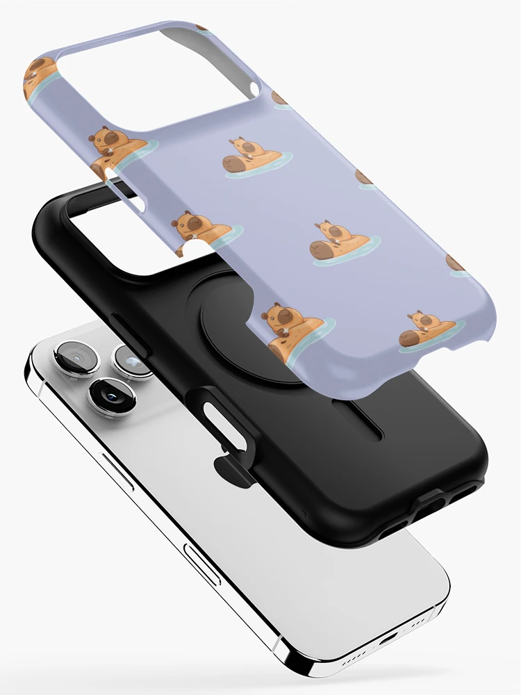 Thumbnail 2 of 4, iPhone Case, Capybara Ride designed and sold by Digialexa.