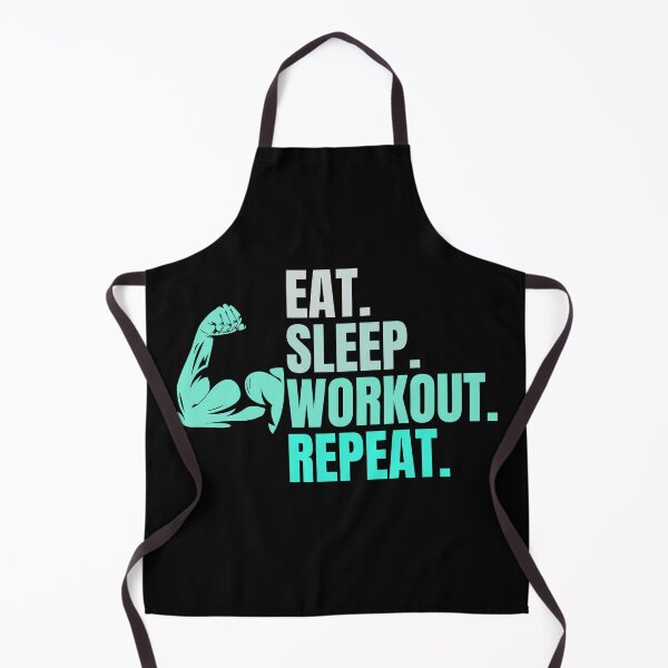 Item preview, Eat Sleep Workout Repeat designed and sold by Creativedsigna.