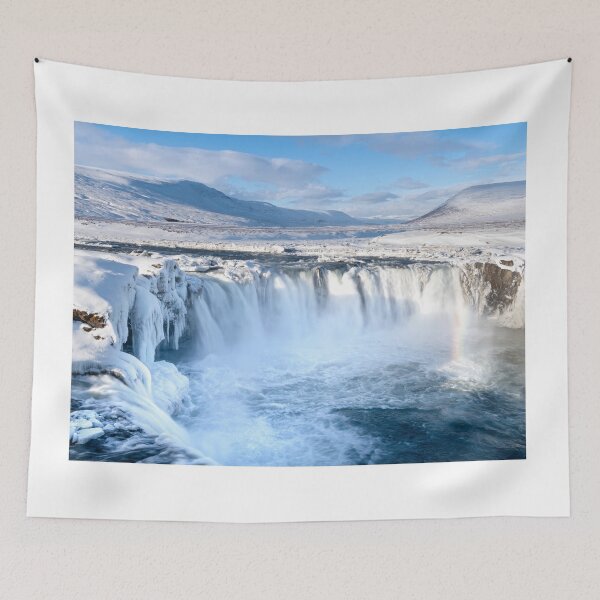 Aperçu de l'œuvre Cascade de Godafoss en Islande créée et vendue par rogerstanger.