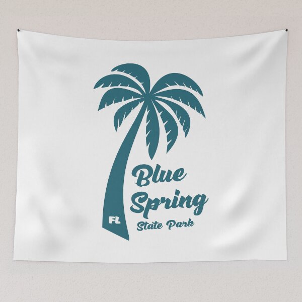 Item preview, Blue Spring State Park FL Palm Tree designed and sold by bivenart.