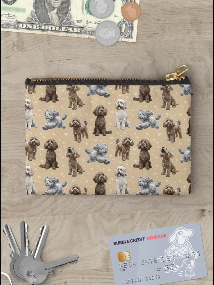 Thumbnail 3 of 4, Zipper Pouch, The Cockapoo designed and sold by Elspeth Rose Design.