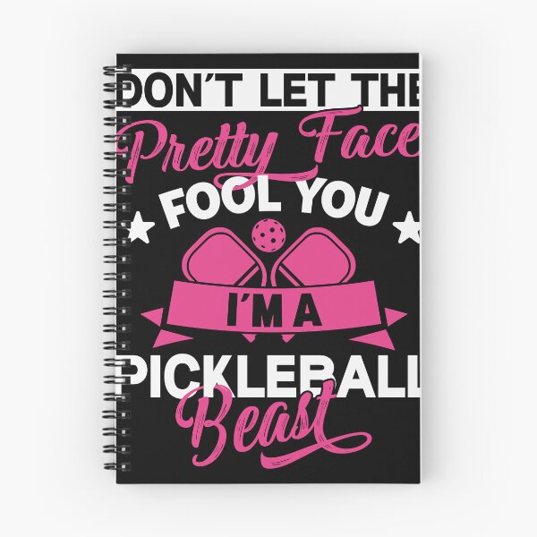 Item preview, Pickleball Women Don't Let The Pretty Face Fool You designed and sold by BlueBerry-Pengu.