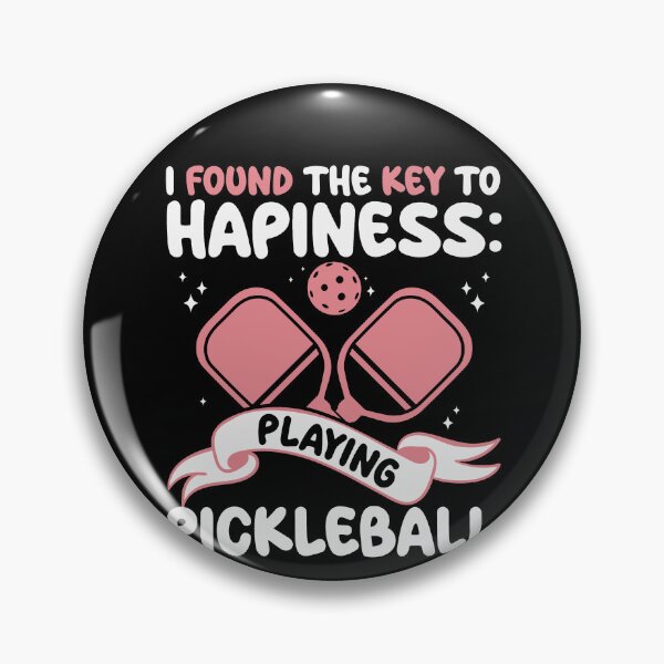 Item preview, Key To Happiness Pickleball Player Women designed and sold by BlueBerry-Pengu.