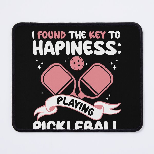 Item preview, Key To Happiness Pickleball Player Women designed and sold by BlueBerry-Pengu.