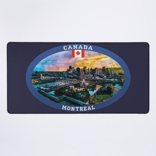 Aperçu de l'œuvre Montréal Canada Voyage créée et vendue par Thistle-TShop.