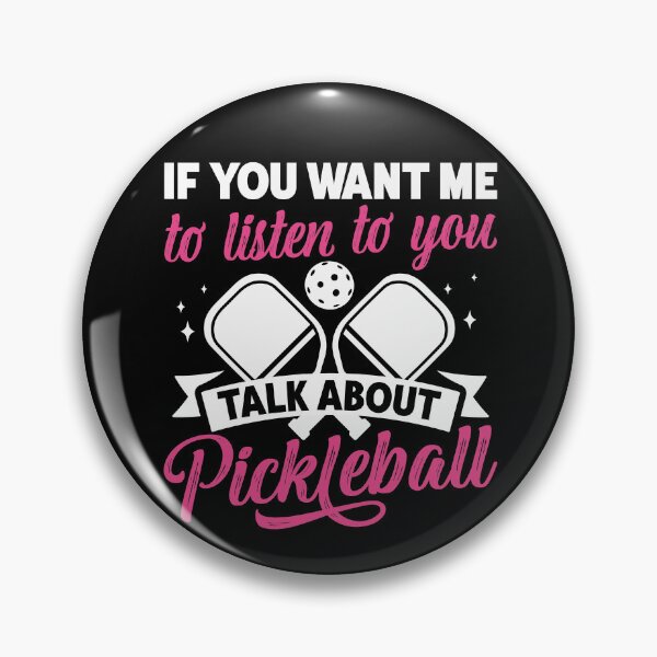 Item preview, Talk anout Pickleball Women Funny Pickleball Player designed and sold by BlueBerry-Pengu.