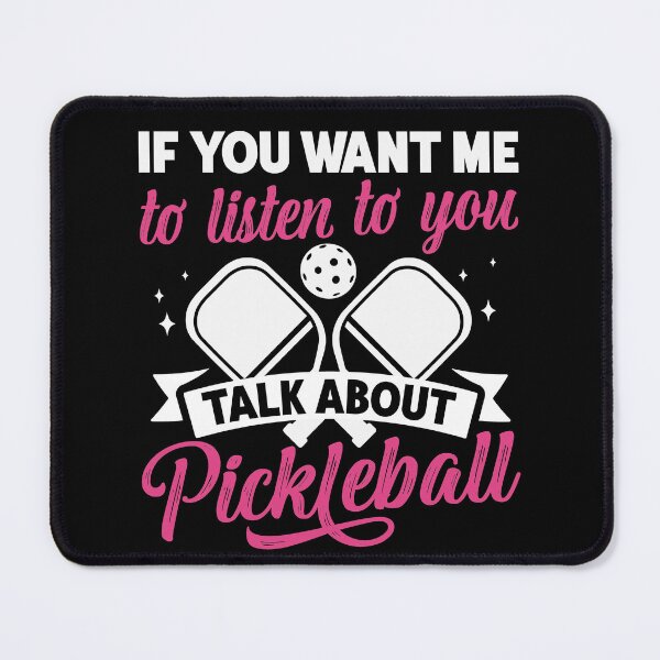Item preview, Talk anout Pickleball Women Funny Pickleball Player designed and sold by BlueBerry-Pengu.