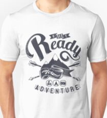Get Read For Adventure Slim Fit T-Shirt