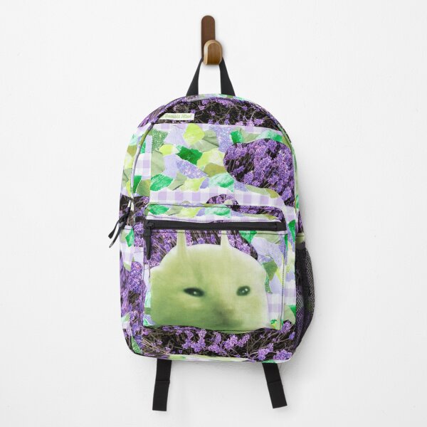Item preview, Glorp | Handmade Green alien collage art designed and sold by OnBambisMind.