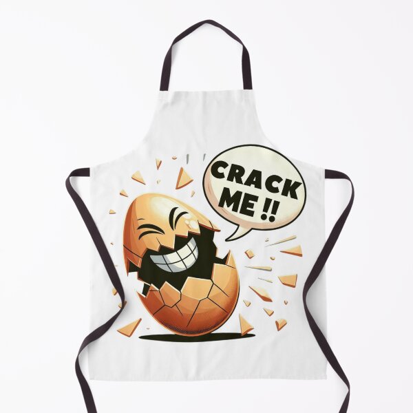 Item preview, "CRACK ME!!" - Playful Cracked Egg Tee designed and sold by Ayman Toumarti.
