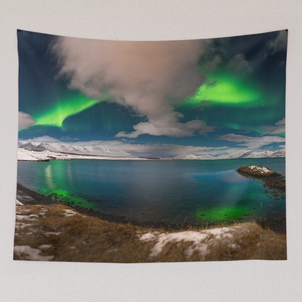 Item preview, The Northern Lights in Iceland designed and sold by rogerstanger.