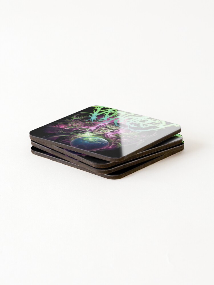 Thumbnail 4 of 5, Coasters (Set of 4), Pathology Code Injection designed and sold by SophiaArmstr.