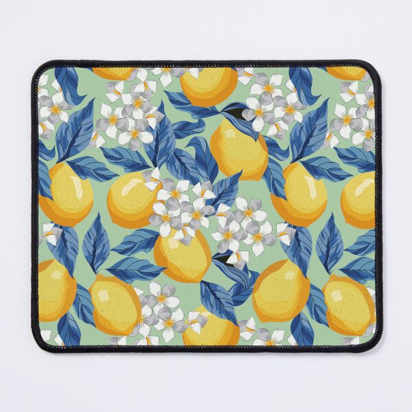 Item preview, Lemons Pattern On Green designed and sold by Ayesha Saleem.