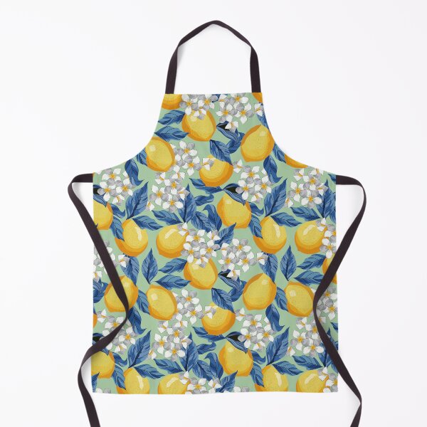 Item preview, Lemons Pattern On Green designed and sold by Ayesha Saleem.