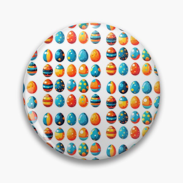 Item preview, Easter symbol Egg | Colorful Eggs | Set of Eggs with Patterns designed and sold by PakoArtStudio.