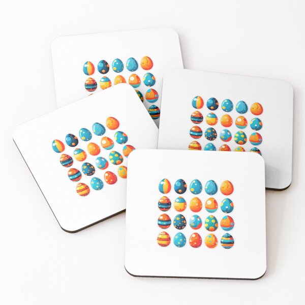 Item preview, Easter symbol Egg | Colorful Eggs | Set of Eggs with Patterns designed and sold by PakoArtStudio.