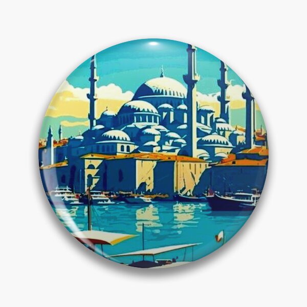 Item preview,  ISTANBUL TURKEY : Vintage Travel and Tourism Advertising Print designed and sold by posterbobs.