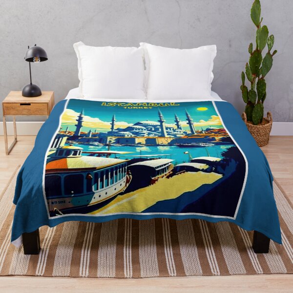 Item preview,  ISTANBUL TURKEY : Vintage Travel and Tourism Advertising Print designed and sold by posterbobs.