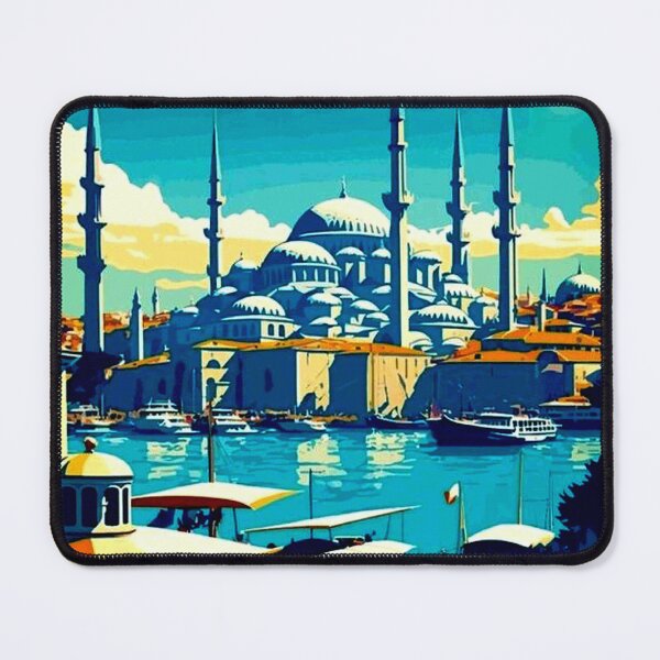 Artikelvorschau, ISTANBUL TÜRKEI: Vintage-Reise- und Tourismus-Werbedruck entworfen und verkauft von posterbobs.