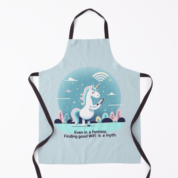 Item preview, Funny Unicorn WiFi Struggle Cute Tech Humor designed and sold by astersgraphics.