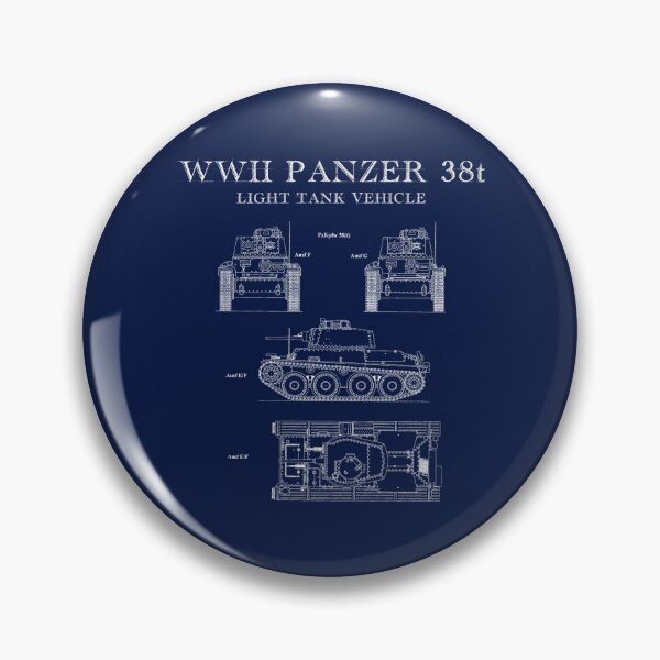 Item preview, Blueprints German Light Tank Vehicle World War 2 designed and sold by Blok45.