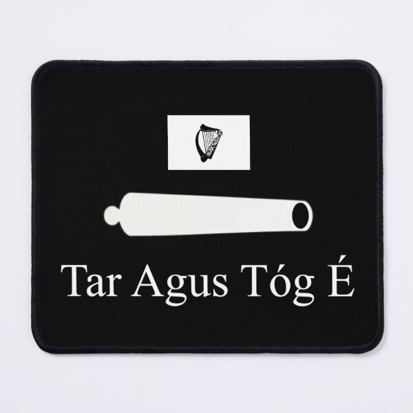 Item preview, Black Irish Harp CATI Flag (black irish cláirseach 'tar agus tóg é' bratach) designed and sold by JonathanR1994.