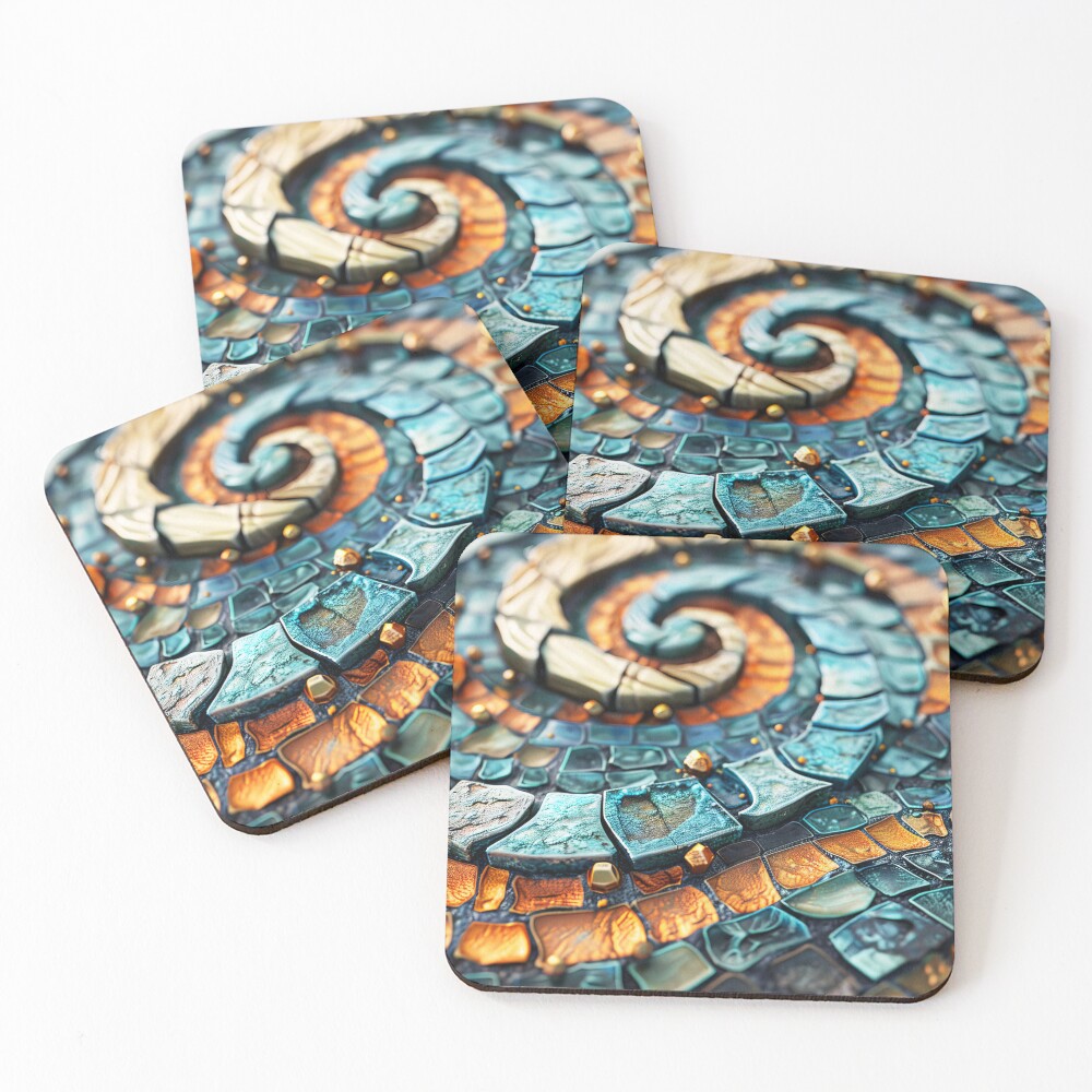 Item preview, Coasters (Set of 4) designed and sold by Visual-Elixir.