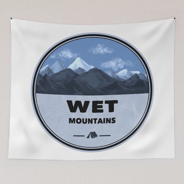 Item preview, Wet Mountains Colorado Camping designed and sold by Esskay Designs.