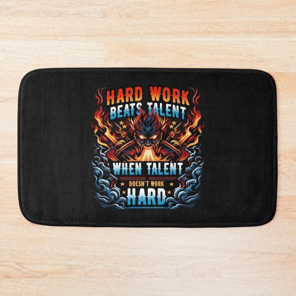 Item preview, Hard work beats talent when talent doesn't work hard designed and sold by SerhiiArt.