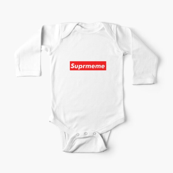 Suprmeme Long Sleeve Baby One-Piece