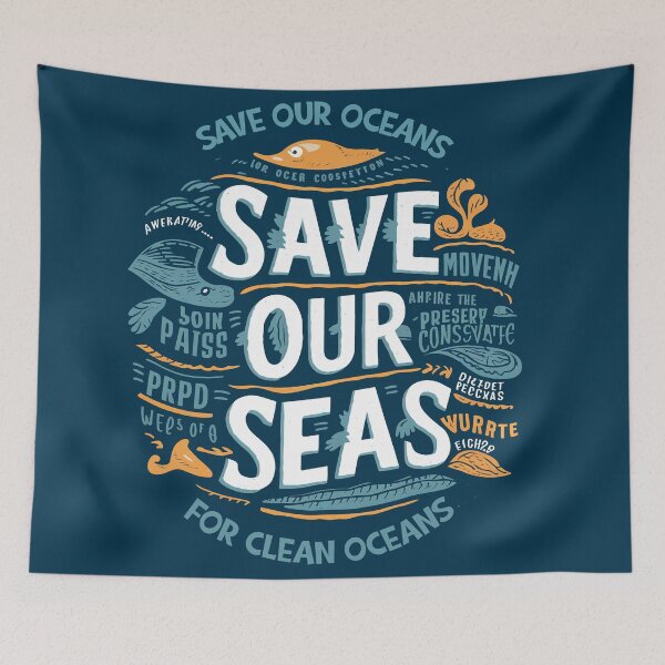 Item preview, Save Our Oceans: A Call to Action designed and sold by StellarValor.