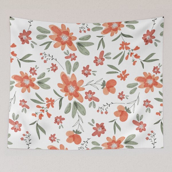 Item preview, Floral seamless pattern flowers designed and sold by Mirksaz-designs.