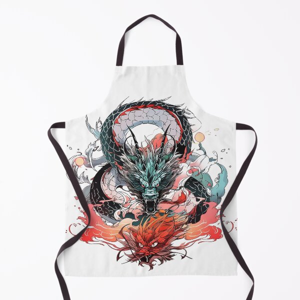 Item preview, Tattoo Style Dragon designed and sold by Lucy Goosy Art.