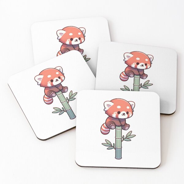 Item preview, Red Panda Balancing on Bamboo designed and sold by UmbrellaStudio1.