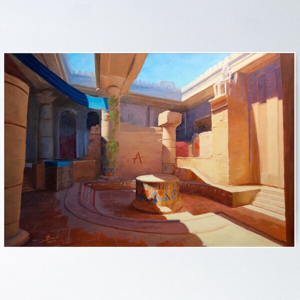 Item preview, Counter Strike 2, Anubis - A Site designed and sold by shreyasfineart.