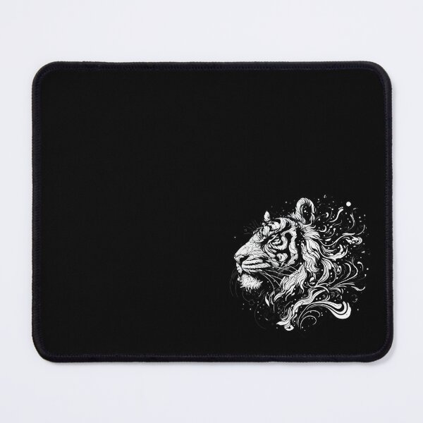 Item preview, Monochromatic Tiger Outline designed and sold by TomFrontierArt.
